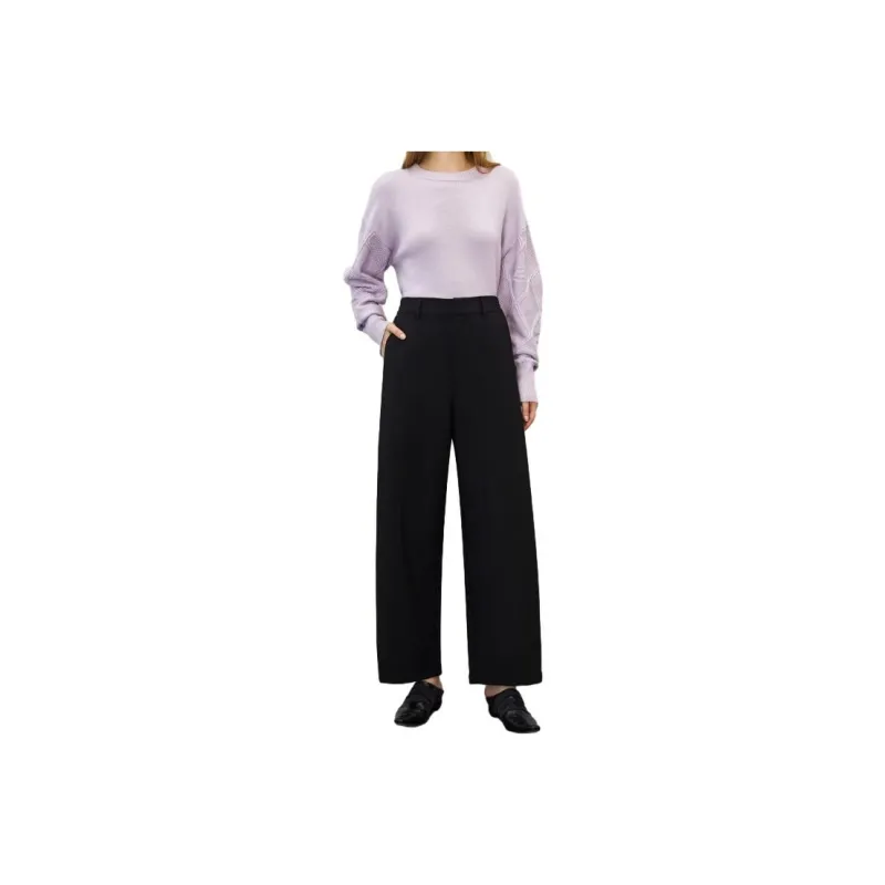 ELLE Casual Pants Women's Black-0