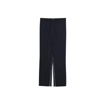 Helmut Lang Zip Detailed Drawstring Pants