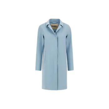 HERNO Single Breasted Long Sleeved Coat
