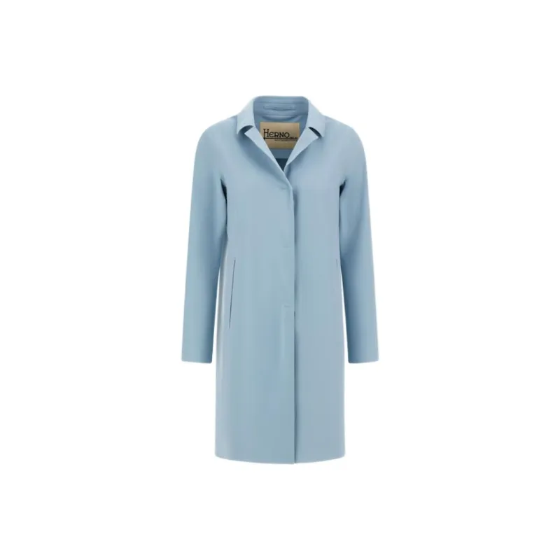 HERNO Single Breasted Long Sleeved Coat-0