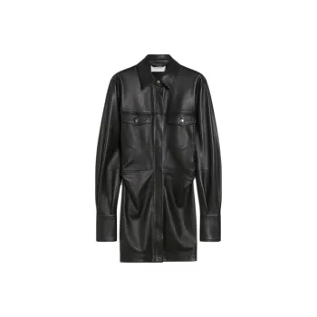 SportMa Leather Jacket Women's Black