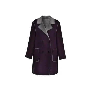 DIFFIE RIEGER Coats Women's Purple