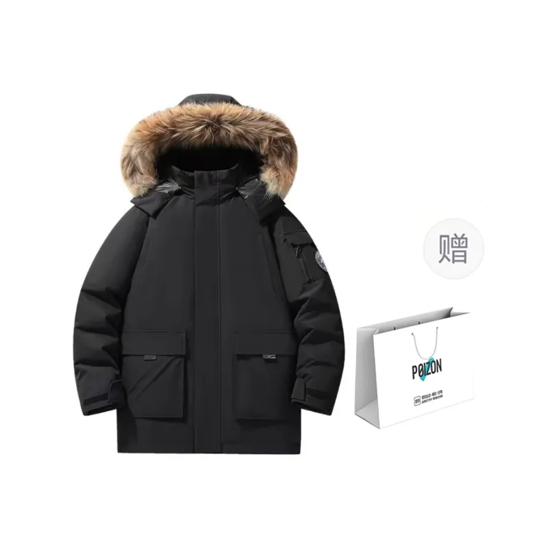 TURN UP Puffer Jacket Women's Black-3