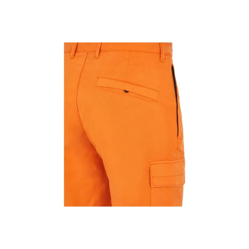 STONE ISLAND Cargo Pants Men Orange-3