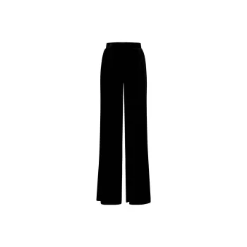 ALBERTA FERRETTI Velvet Palazzo Trousers