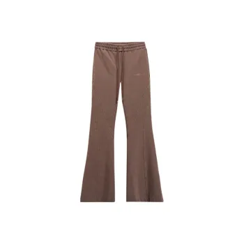 Ed Hardy FW24 Casual Pants Women's Ice Mocha Brown