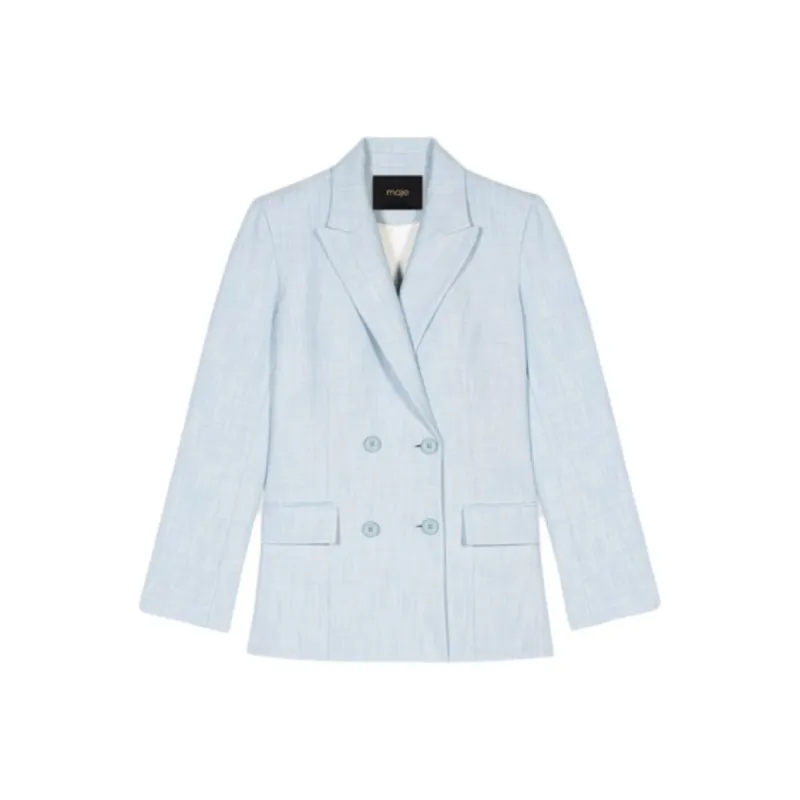 Maje Double breasted Blazer-0