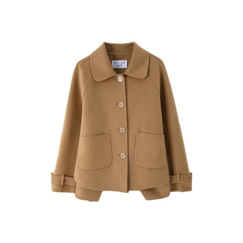 Mo Han Yi Mei Coats Women's Camel