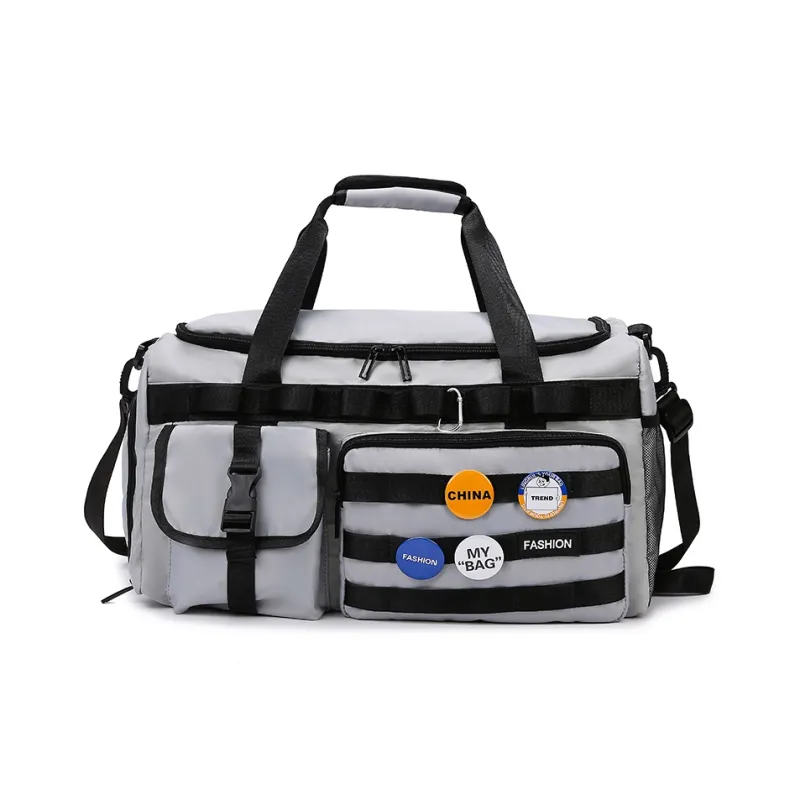 Yalu Nylon Travel Bag Unisex Multicolor-0
