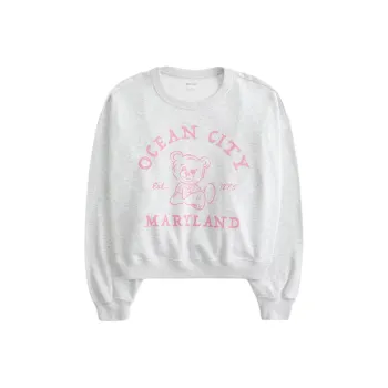 Hollister Sweatshirt Women's Light Heather Gray