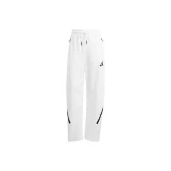 Adidas Women's Z.N.E. Barrel Tracksuit Bottoms White/Black