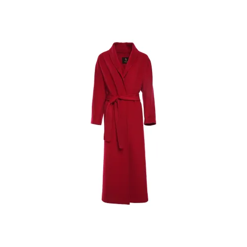 BESIONIA FW24 Coats Women's Red