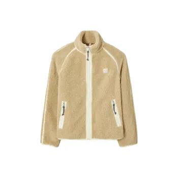 TORY BURCH FW24 Velvet feel Coat Women's Oat