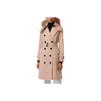 Burberry Trench Coat Women's Pink