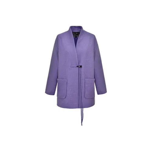 DIFFIE RIEGER Coats Women's Taro Purple