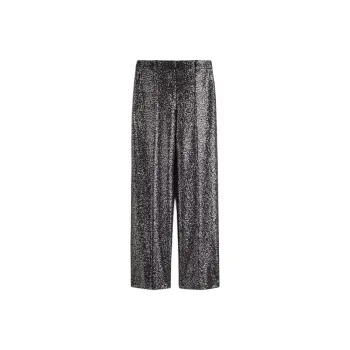 H&M Casual Pants Women's Black/Sequins