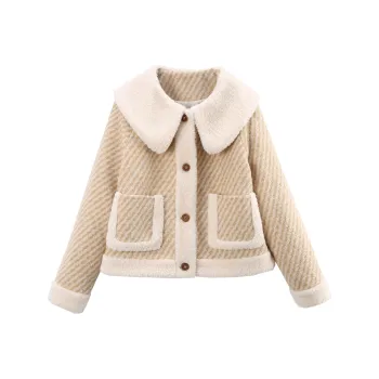 A Paradise For Awakening Coats Women's Apricot