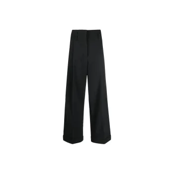 PHILOSOPHY DI LORENZO SERAFINI High waisted Pleated Wide leg Trousers