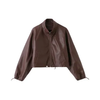 Yi Mengyuan Leather Jacket Women's