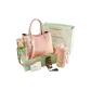 「New Chinese Style-Lingbo Pink Handbag」+Insulated Cup+Massage Comb+Bouquet