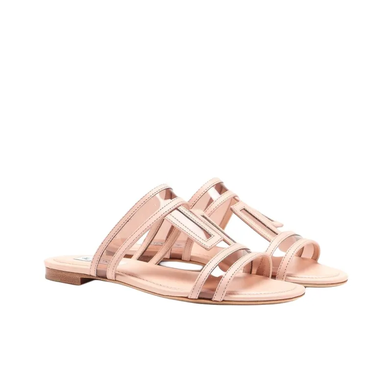 TOD'S Slide Slippers Women's Pink-2