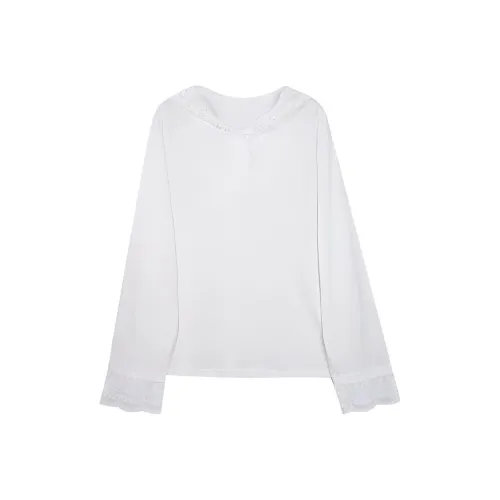 The Plums Are Cooked Spring Sweatshirt Women's White
