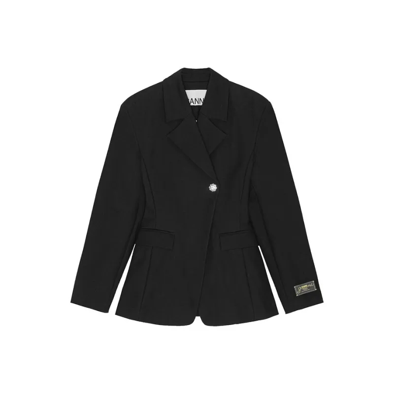 GANNI Appliqué Blazer-0
