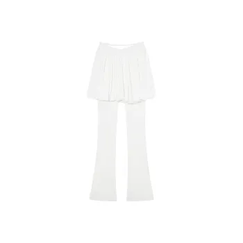 RUNTOTHEFUTURE Casual Pants Women's Milk White