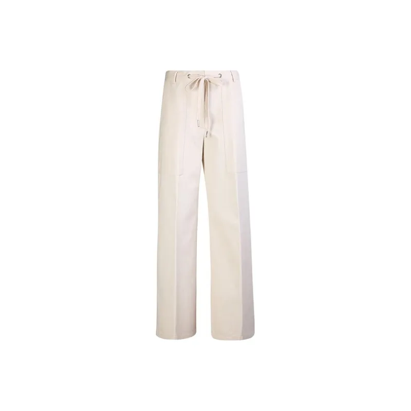 Moncler High Waist Drawstring Trousers-0