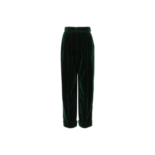 Alexandre Vauthier High Waist Wide Leg Paillette Embellished Trousers