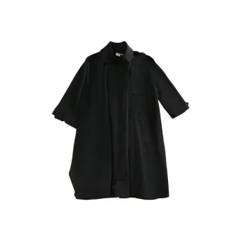 THE ROW Ara Coat 'Black'