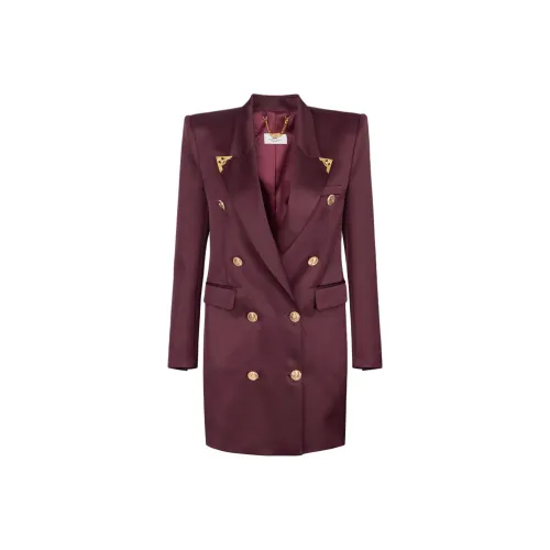 Elisabetta Franchi Coats Women's Deep Red