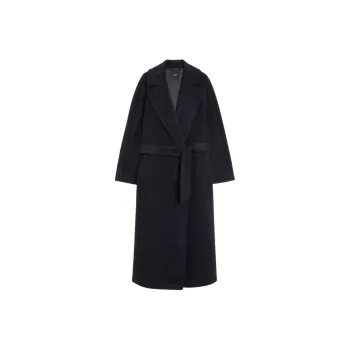 WEEKEND MaxMara Tempera Coats Women's Dark Blue