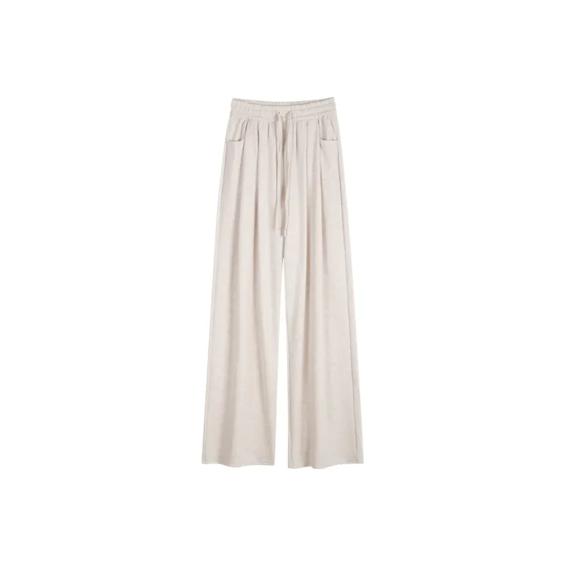 Ya Sheep People Casual Pants Women's Ecru-26