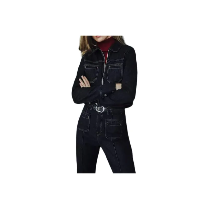 REFORMATION Denim Jacket Women's Ondine-0