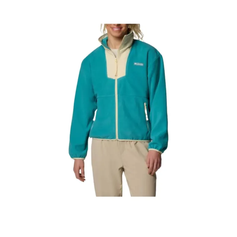 Columbia Sequoia Grove Velvet-feel Coat Women's Turquoise-0