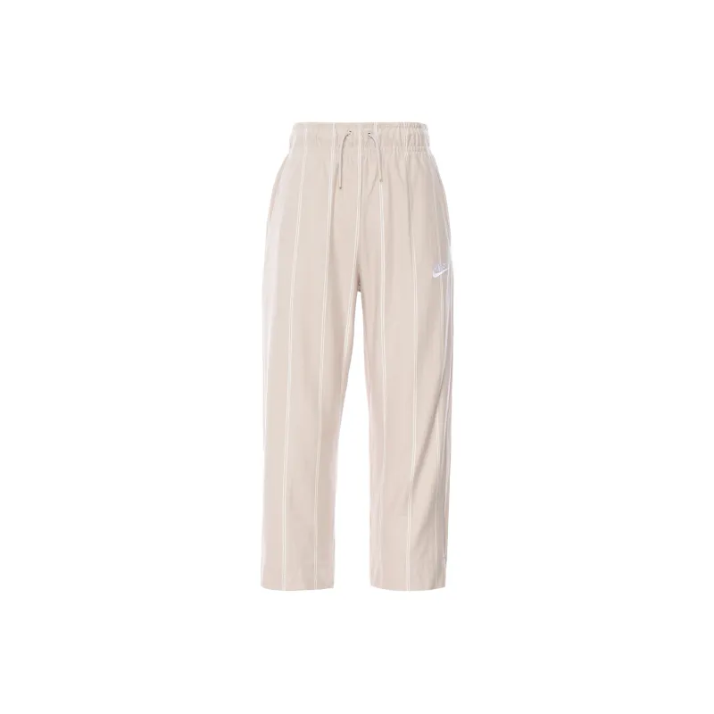 Nike Women'ss Sports Wear Stripe Pants Cream-0
