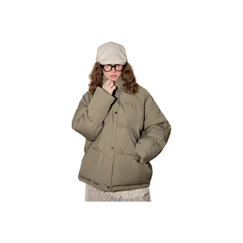 Coolhut Puffer Jacket Women's Khaki-0