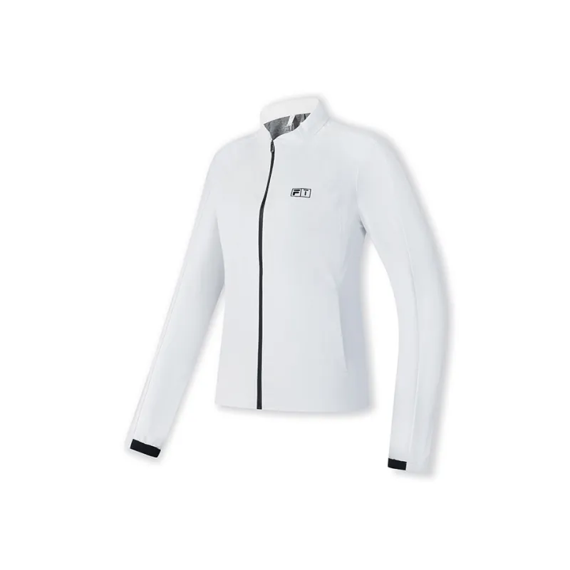 FILA Golf Series Windproof Windbreaker Jacket Women's Jade White-0