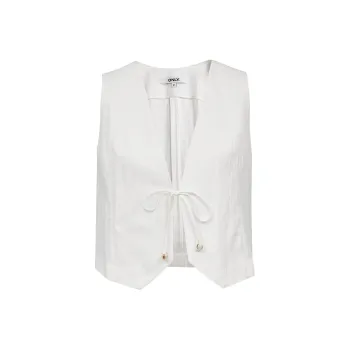 ONLY Vests Women's S00 White