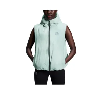 On x LOEWE Puffer Vest Vest Women's Light Blue