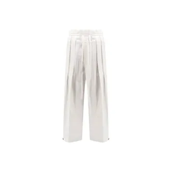 JIL SANDER Pleated Wide Leg Trousers