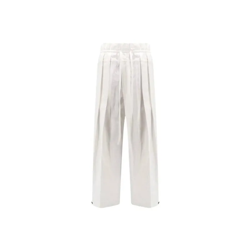 JIL SANDER Pleated Wide Leg Trousers-0