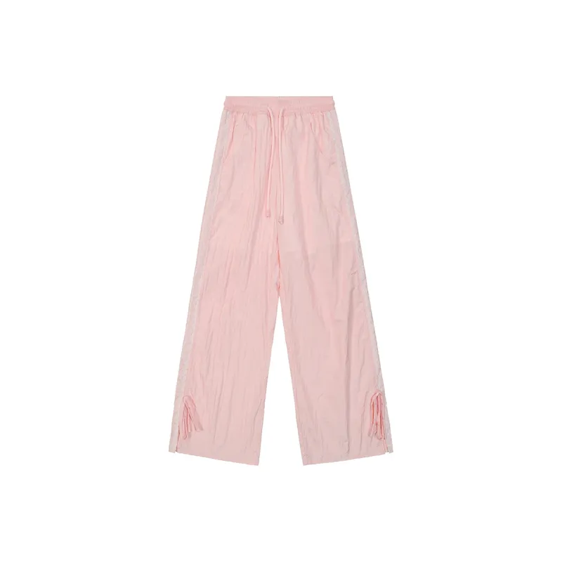 Umoumo Casual Pants Women's Pink-0
