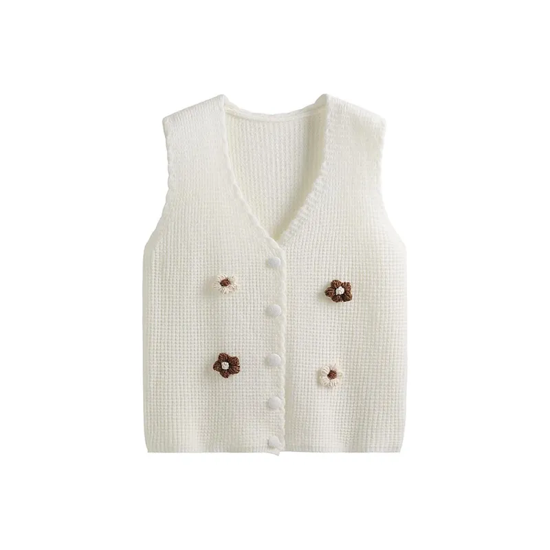 Ya Sheep People Vest Women's White-0