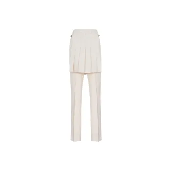 FENDI Pleated Detail Cigarette Trousers