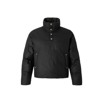 YADcrew Puffer Jacket Unisex Black