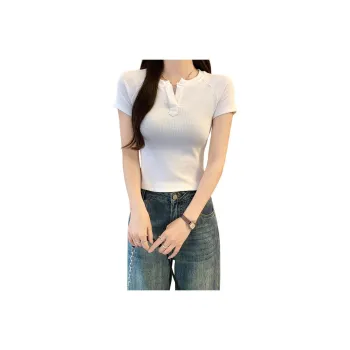 JECCI FIVE Set in Sleeve T Shirt Women's