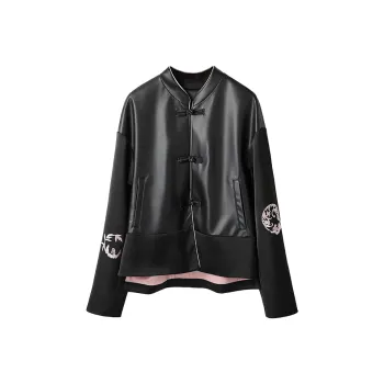 KAISER Leather Jacket Women's Black