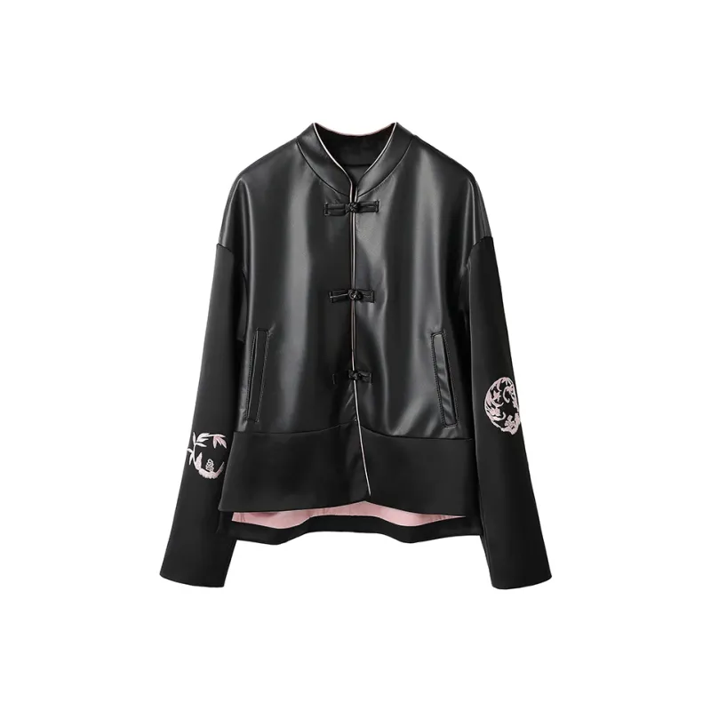 KAISER Leather Jacket Women's Black-0